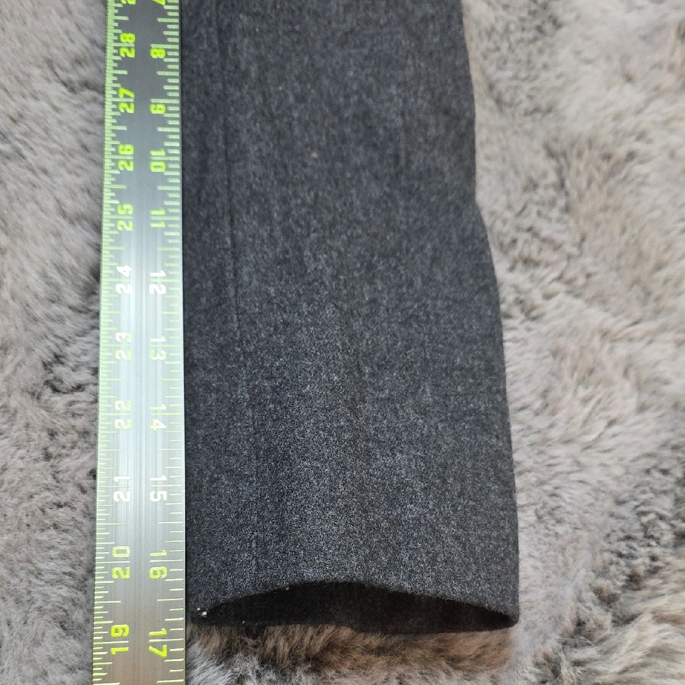 Pendleton Women's Blazer in Charcoal Dark Blue Wool Vintage 10 - Picture 10 of 13